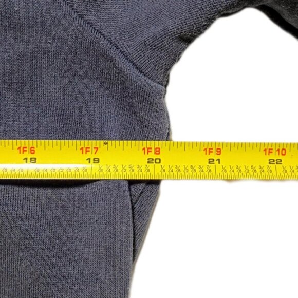 Adidas Women’s Blue Crew Neck Sweatshirt Size M Pullover Herzogenaurach Logo - Picture 6 of 12